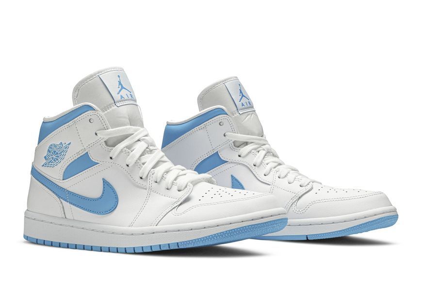 Жіночі кросівки Air Jordan 1 Mid 'UNC'| BQ6472-114 фото