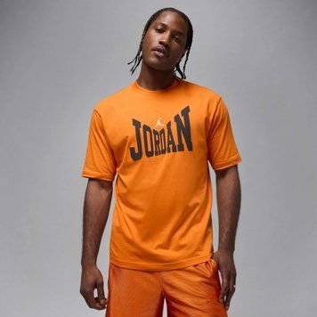 Футболка unisex Nike Air Jordan Brk Col Wm Ss Orange | HV3894-805 HV3894-805 фото