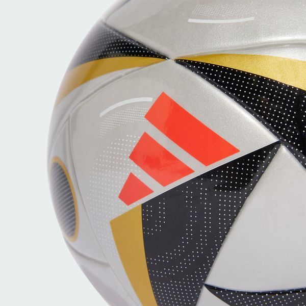Футбольний м'яч adidas FUSSBALLLIEBE FINALE MINI 'Silver Metallic / Gold Metallic / Black / Solar Red'| IX4048 IX4048 фото