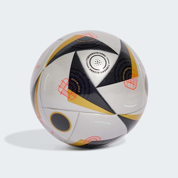 Футбольний м'яч adidas FUSSBALLLIEBE FINALE MINI 'Silver Metallic / Gold Metallic / Black / Solar Red'| IX4048 IX4048 фото