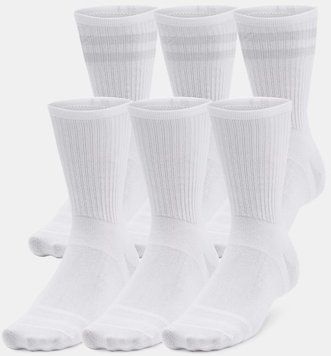 Шкарпетки Under Armour Essential 6pk Crew | 1387058-100 фото