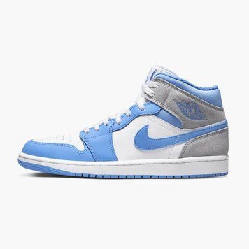 Кросівки Air Jordan 1 Mid SE 'University Blue'| DX9276-100 DX9276-100 фото