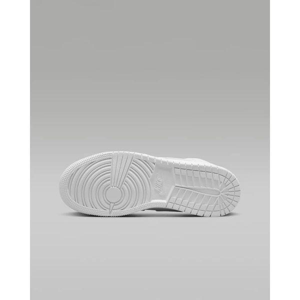 Підліткові кросівки Air Jordan 1 Mid GS 'Triple White'| 554725-136 554725-136 фото