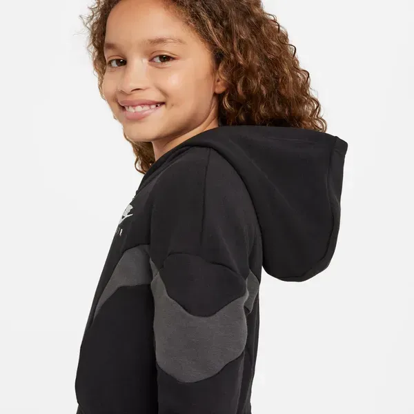 Підліткова кофта Nike Air French Terry Hoodie | DR8508-010 фото