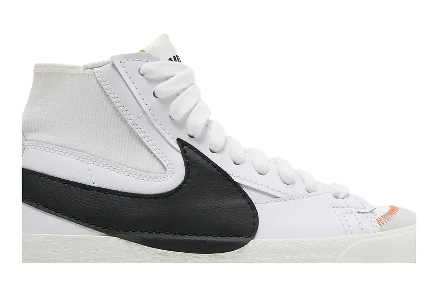 Чоловічі кеди Nike Blazer Mid '77 Jumbo 'White Black'| DD3111-100 фото