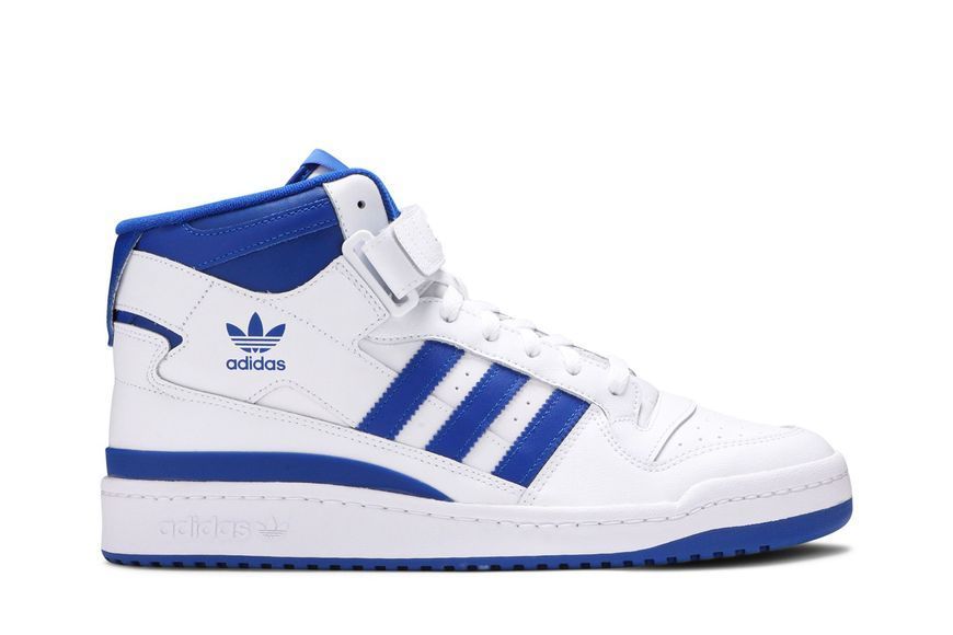 Чоловічі кросівки adidas Forum Mid 'White Royal Blue'| FY4976 FY4976 фото