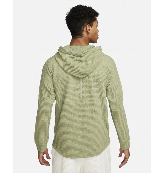 Чоловічий худі Nike Yoga Dri-Fit Pullover Olive | DV9875-386 DV9875-386 фото