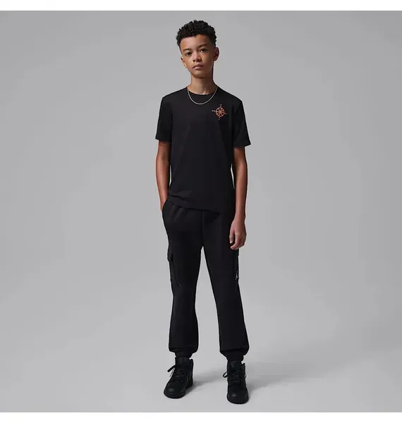 Дитяча футболка Nike Compass Black | 95F542-023 фото