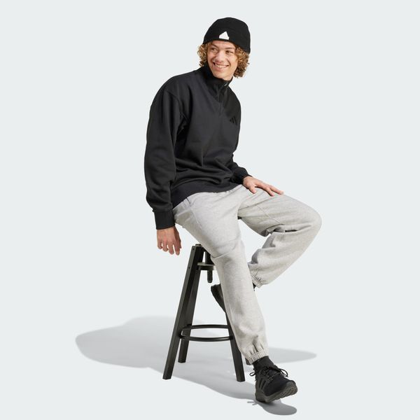 Світшот adidas ALL SZN FLEECE QUARTER-ZIP CREW | IX1250 IX1250 фото