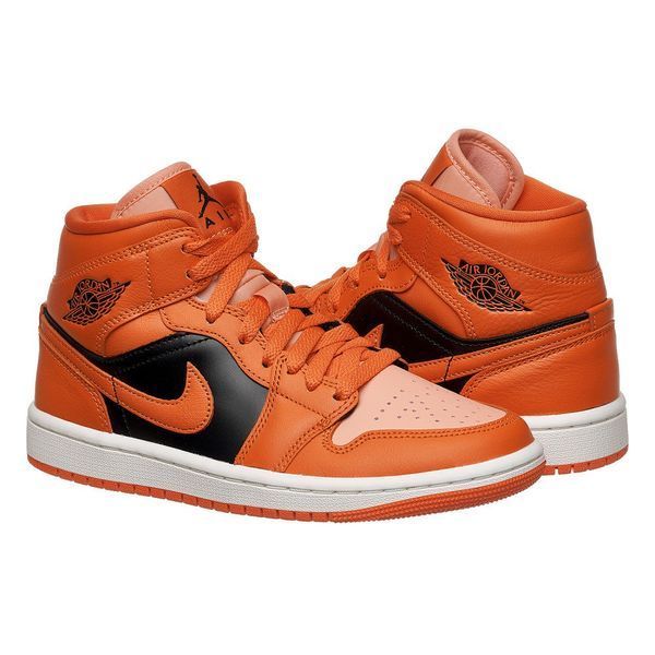Жіночі кросівки Air Jordan 1 Mid SE 'Rush Orange'| DM3381-600 DM3381-600 фото