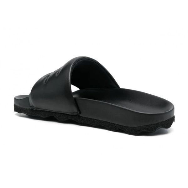 Капці unisex Off-White BOOKISH LEATHER SPONGE SLIDER | OWIT001S23LEA0011010 OWIT001S23LEA0011010 фото