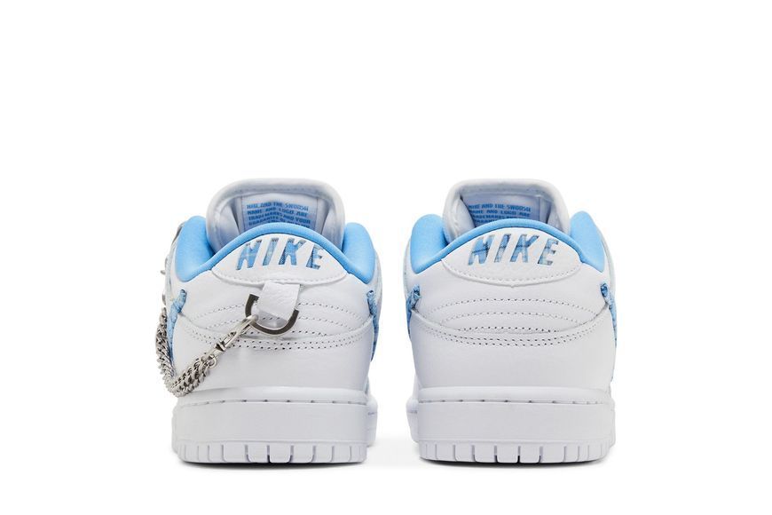 Кросівки Nike Nicole Hause x Dunk Low Pro SB 'White University Blue'| FZ8802-100 FZ8802-100 фото