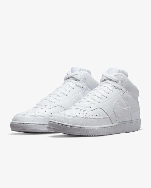 Чоловічі кросівки Nike Court Vision Mid Next Nature 'Triple White'| DN3577-100 DN3577-100 фото