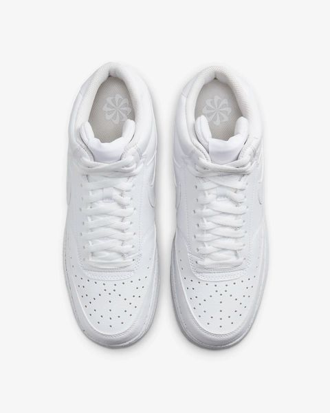 Чоловічі кросівки Nike Court Vision Mid Next Nature 'Triple White'| DN3577-100 DN3577-100 фото
