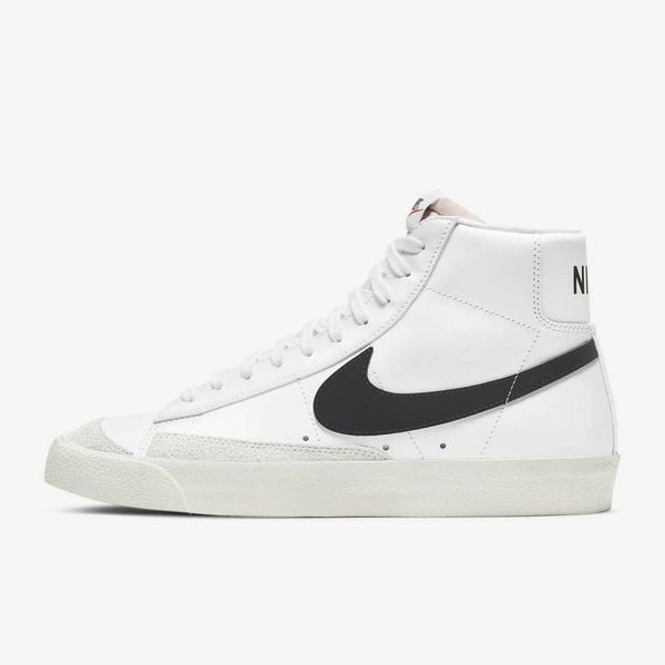 Чоловічі кросівки Nike Blazer Mid '77 Vintage 'White Black'| BQ6806-100 BQ6806-100 фото