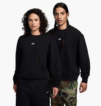 Світшот Nike Sb Essential Logo Crew Sweatshirt Black | FV7353-010 FV7353-010 фото