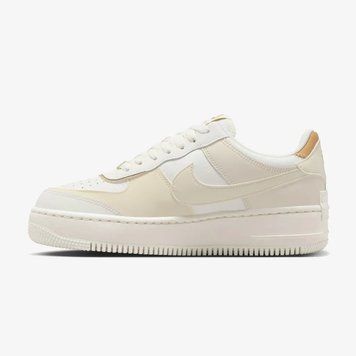 Жіночі кросівки Nike Wmns Air Force 1 Shadow 'Sail Metallic Gold'| DZ1847-108 DZ1847-108 фото