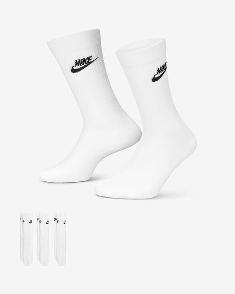 Шкарпетки Nike Sportswear Everyday Essential (3 Pairs) | DX5025-100 dx5025-100-store фото