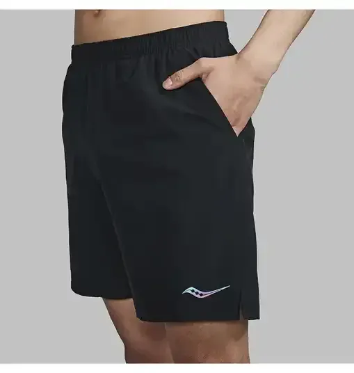 Чоловічі шорти Saucony Outpace Black | SAM800411-BK фото 2