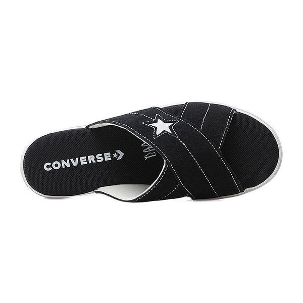 Жіночі капці Converse One Star Sandal Slip 'Black White'| 564143C 564143C фото