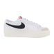 Жіночі кросівки Nike Blazer Low Platform 'White Black'| DJ0292-101 DJ0292-101 фото 4