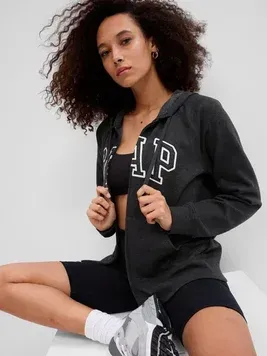 Жіноча толстовка Gap Fullzip Logo | 463503-21 463503-21 фото