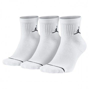 Шкарпетки Jordan U J ED CUSH POLY ANKLE 3PR 144 | DX9655-100 DX9655-100 фото