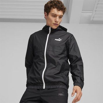Куртка Puma Essentials Solid Windbreaker Jacket 847484-52 'Black'| 84748452 84748452 фото