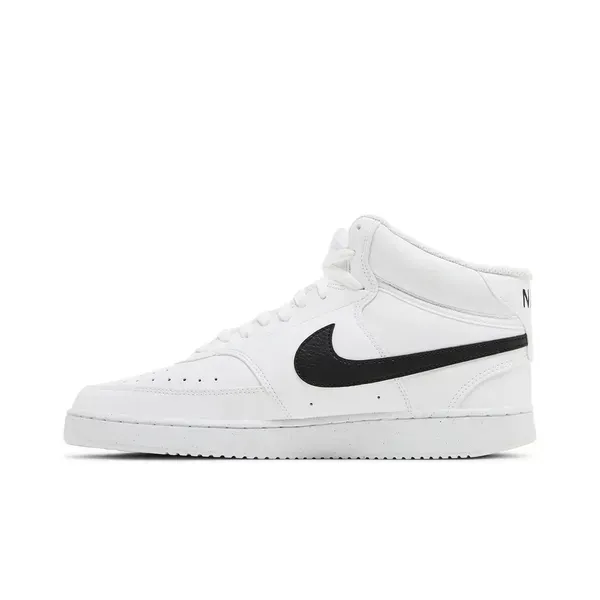 Чоловічі кросівки Nike Court Vision Mid Next Nature 'White Black'| DN3577-101 фото