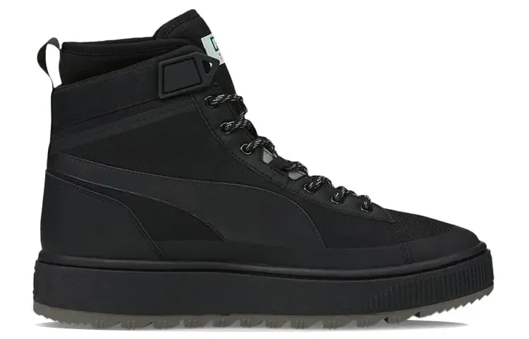 Черевики Puma Unisex Suede Mid WTR Mid-Top Sneakers Black | 380708-01 фото