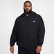 Худі unisex Nike Club Ft Oversized Po Hdy Black | HJ1816-010 HJ1816-010 фото 7