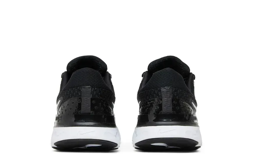 Кросівки Nike React Infinity Run Flyknit 3 'Black White'| DH5392-001 фото