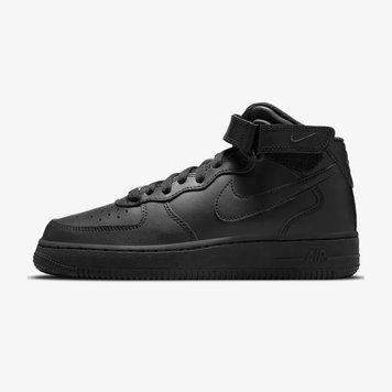 Дитячі кросівки Nike Air Force 1 Mid LE GS 'Triple Black'| DH2933-001 DH2933-001 фото