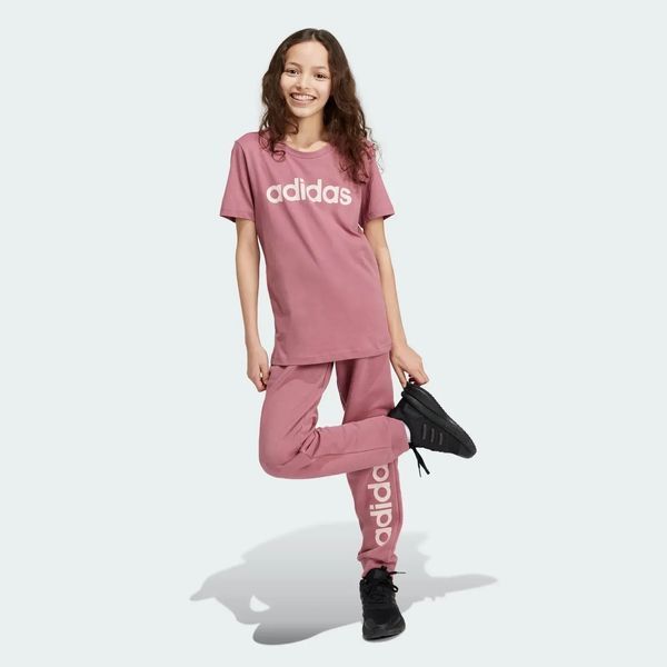 Дитячі штани adidas Essentials Linear Logo Violet | IZ3432 IZ3432 фото
