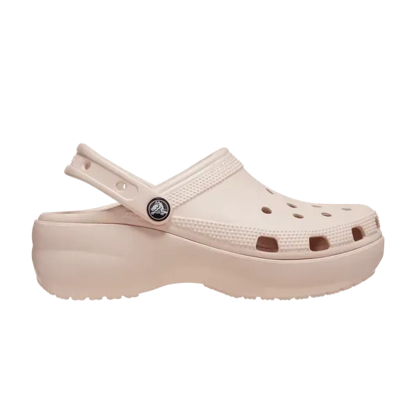 Жіночі капці Crocs Classic Platform Clog 'Quartz Pink'| 206750-6UR фото