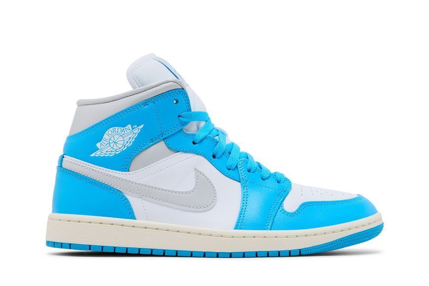 Жіночі кросівки Air Jordan 1 Mid 'Dark Powder Blue'| BQ6472-400 BQ6472-400 фото
