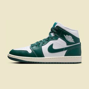 Жіночі кросівки Air Jordan Wmns 1 Mid 'Oxidized Green'| BQ6472-133 BQ6472-133 фото