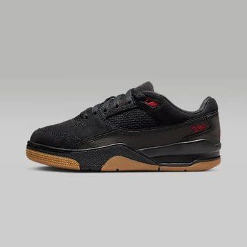 Підліткові кросівки Jordan Flight Court GS 'Black Red Gum'| HF3333-001 HF3333-001 фото