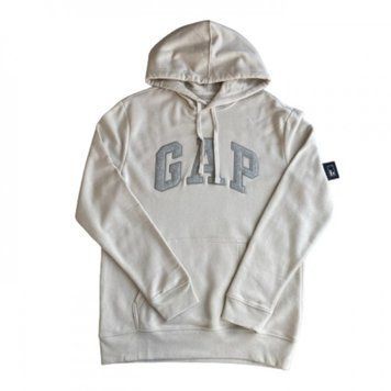 Худі unisex Gap Logo Hoodie Unbleached White | 546844321 546844321 фото
