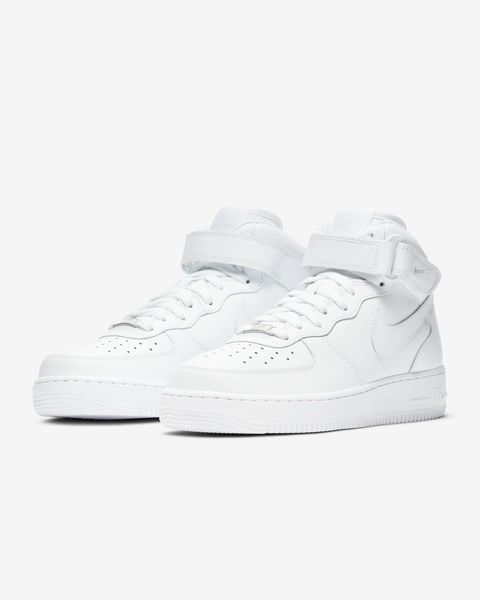Жіночі кросівки Nike Air Force 1 '07 Mid 'Triple White'| DD9625-100 DD9625-100 фото