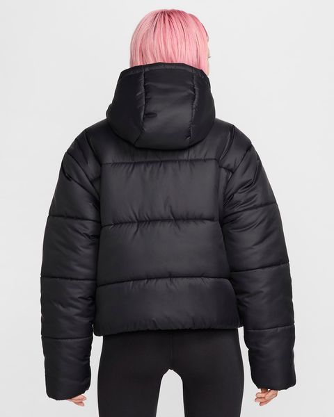 Жіноча футболка Nike (WMNS) Therma-FIT Loose Hooded Classic Puffer 'Black'| FZ5899-010 FZ5899-010 фото