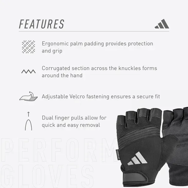 Рукавиці adidas Performance Gloves S | ADGB-13153 фото