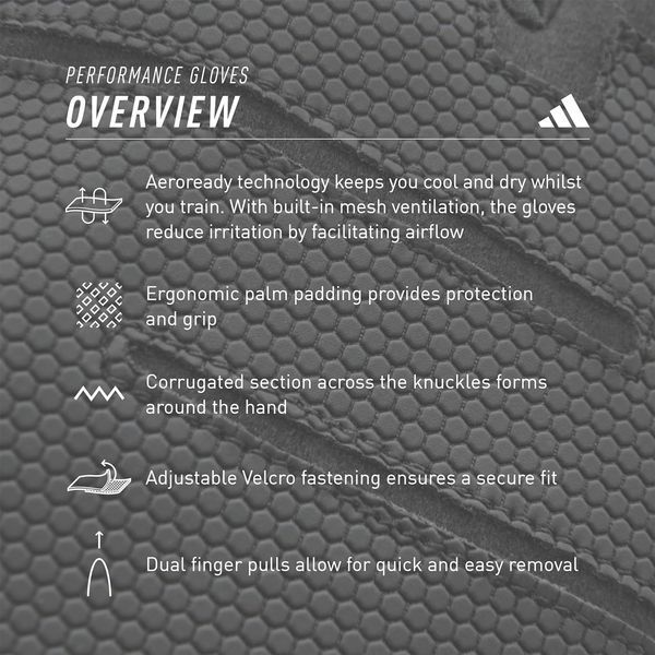 Рукавички adidas Performance Gloves S | ADGB-13153 ADGB-13153 фото