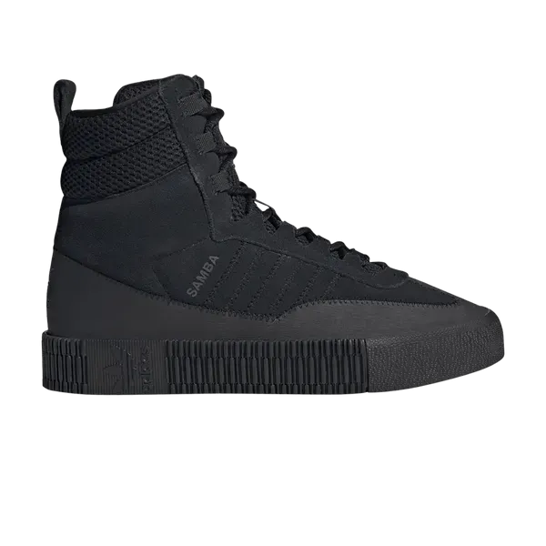 Жіночі черевики adidas Samba Boot 'Triple Black'| GZ8107 фото