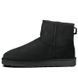 Чоловічі уггі UGG Classic Mini Fleece Lined Snow 'Black'| 1002072 1002072 фото 8