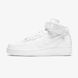 Жіночі кросівки Nike Air Force 1 '07 Mid 'Triple White'| DD9625-100 DD9625-100 фото 1