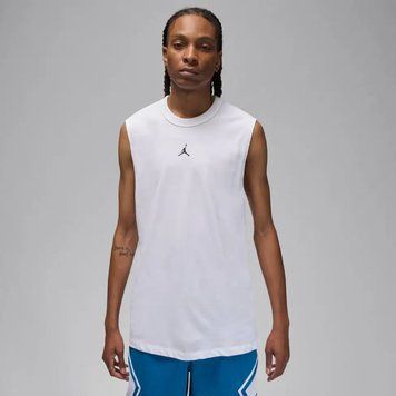 Чоловіча футболка Nike Sport Dri-FIT Tank 'White/Black' | FN5856-100 FN5856-100 фото