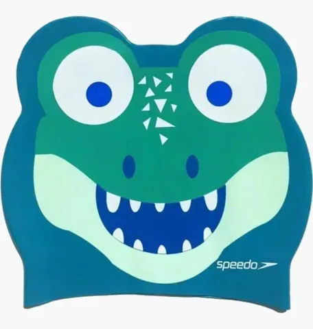Дитяча шапочка для плавання Speedo Croc Prt Character Green | 8-12240D680