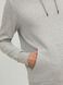 Чоловічий худі Jack & Jones | 12213245-LIGHT GREY MELAN 12213245-LIGHT GREY MELAN фото 4