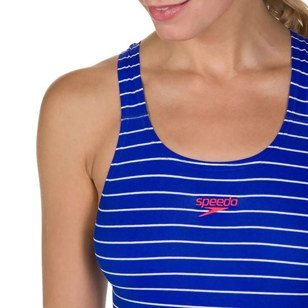 Купальник Speedo закритий Endurance+ Print Medalist Af Blue/White | 8-11692D404 8-11692D404 фото